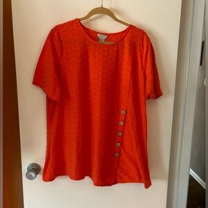 Multiples 1x orange tunic